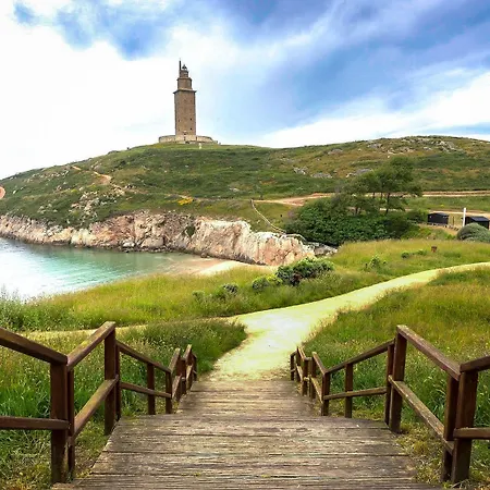 Sakura Homes Torre De Hércules 4 Plazas Apartamento