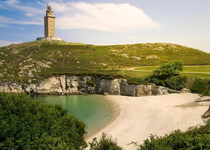 Sakura Homes Torre De Hercules 4 Plazas 公寓 拉科鲁尼亚